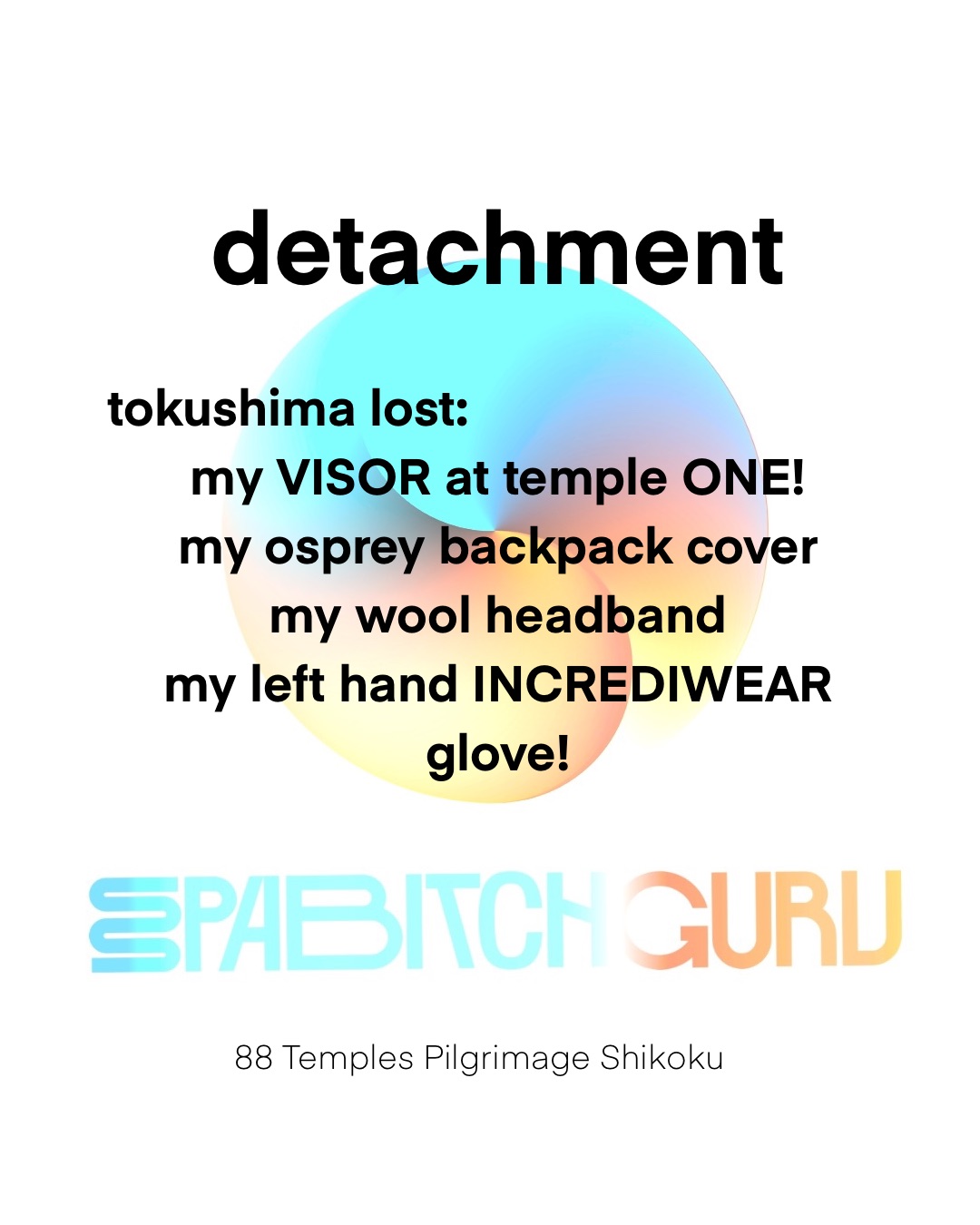 Detachment: items lost in Tokushima